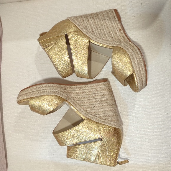 Botkier | gold espadrilles - Picture 8 of 9